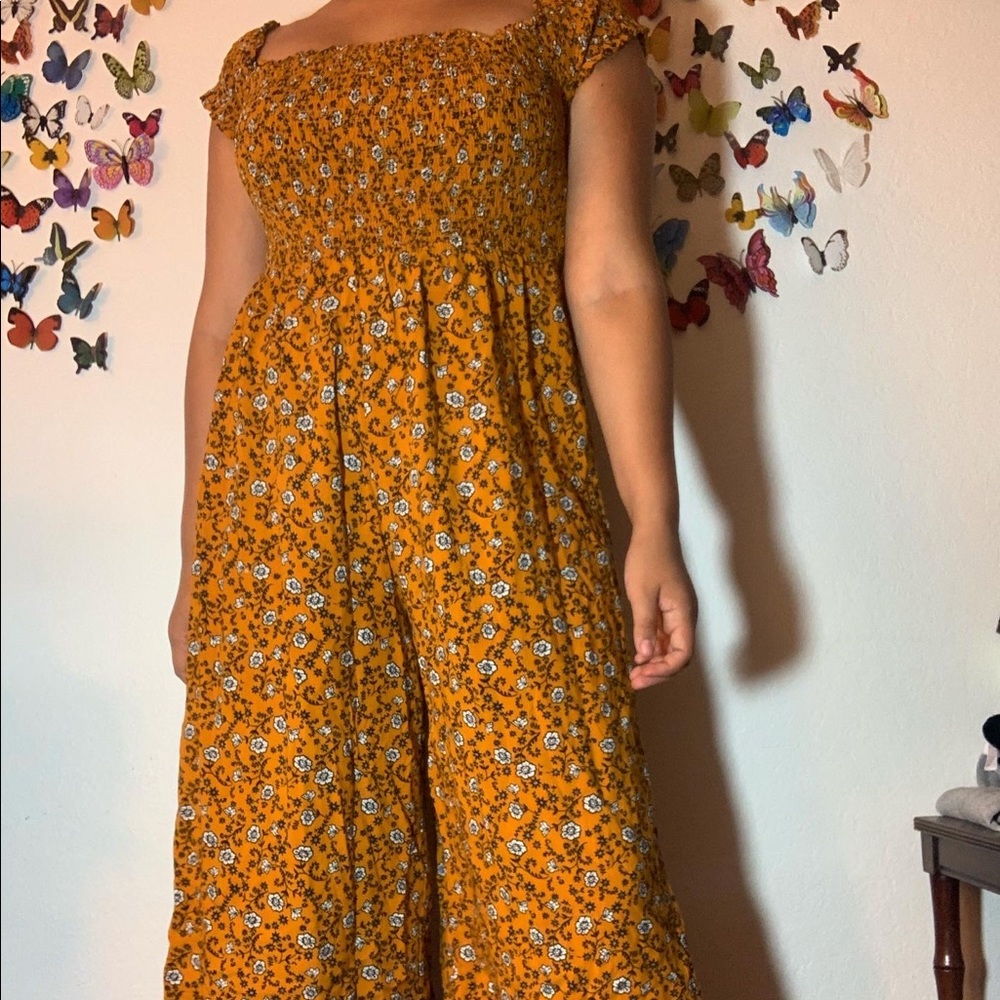 Magnolia Sky Flowered Jumpsuit